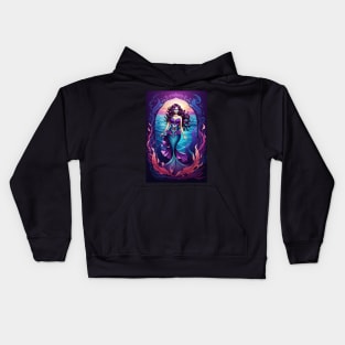 Colorful Dia De La Muerte Kids Hoodie